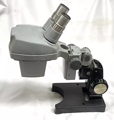 Buy Bausch&lomb Microscope Stand W/ 1x Binocular Head And 10x Eyepieces • 80$