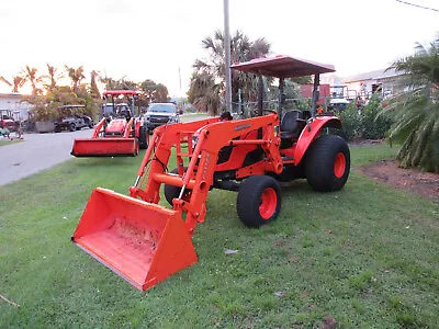 Buy Kubota M5040 Tractor  50 Hp. 510 Hrs Loader 3 Pt Hitch  Rr Hydraulics Turf Tires • 29,950$