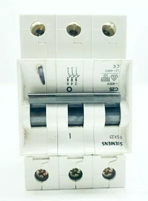 Buy Siemens 5sx2 Circuit Breaker 480vac/max 3pole • 22.49$