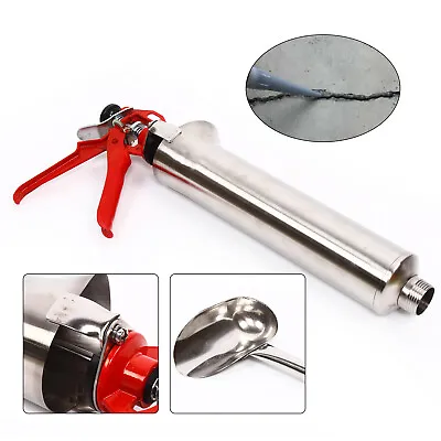 Buy Cement Mortar Stainless Steel Body Sprayer Grout Fillings Gun Pump Grout Tool US • 36.66$