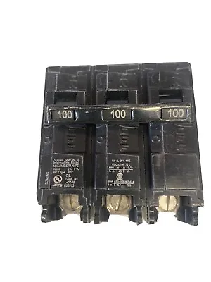 Buy B3100 SIEMENS CIRCUIT BREAKER 3 POLE 100 AMP 240 VAC . Bolted But Never Used • 89.99$