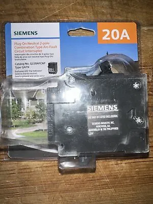 Buy Siemens Plug-On Neutral 20A Combo Type Arc-Fault Circuit Interrupter Brand New • 35.95$