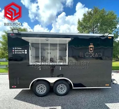 Buy Custom Mobile Food Truck Suitable For Pizza Burger Hotdog Coffee Vending Trailer • 90$