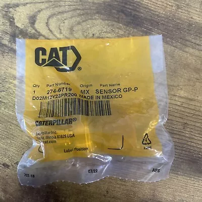 Buy New Genuine OEM Cat 274-6719 Pressure Sensor GP Caterpillar 2746719 Sensor GP PR • 99.99$