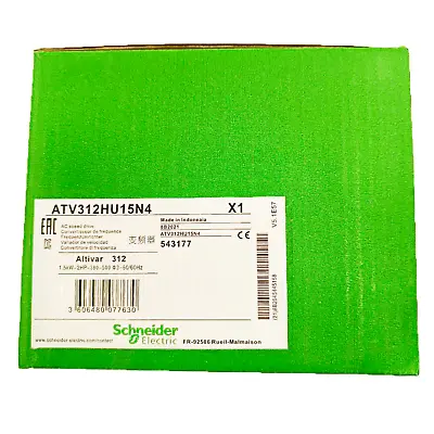 Buy New In Box For Schneider Telemecanique Atv312hu15n4 Inverter Drive Electric • 359.89$