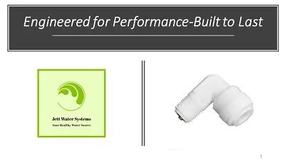 Buy RO DI Reverse Osmosis Check Valve For Membrane Housing (1/4  QC X 1/8  NPT) • 6.69$