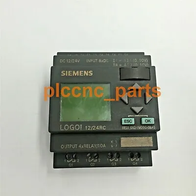 Buy SIEMENS 6ED1 052-1MD00-0BA5 Controller LOGO 12/24RC DC 12/24V Black • 78.18$