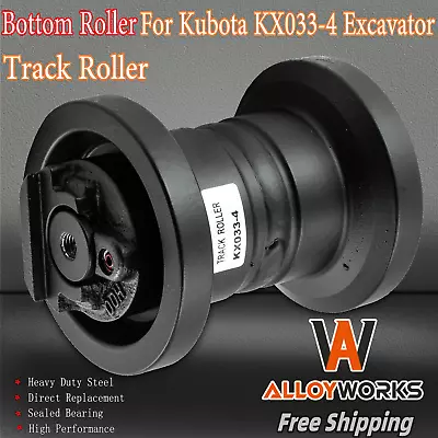 Buy Track Roller Bottom Roller For Kubota KX033-4 Replacement Undercarriage Heavy • 109$