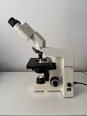 Buy Zeiss Axiostar Plus Microscope (no Power Cord) • 100$