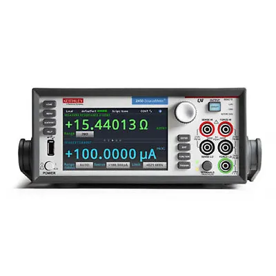 Buy Keithley 2450 Graphical SourceMeter (SMU) W/GPIB, USB, & Ethernet • 7,140$