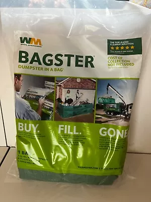 Buy Dumpster In A Bag Holds Up To 3,300 Lb Green Waste Management 3cuyd  1 Count • 24.95$