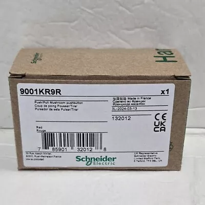 Buy New Schneider Electric 9001KR9R * Push/Pull Mushroom Pushbutton • 59.95$