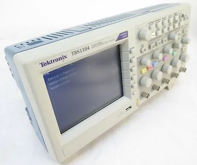 Buy Tektronix TBS1104 100MHz 1GS/s 4 Channel Digital Oscilloscope - 111 Power Cycles • 525$