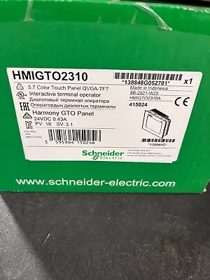 Buy Schneider 5.7  Color HMI HMIGTO2310 • 2,350$