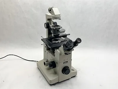 Buy Nikon DIAPHOT Inverted Binocular Microscope W/ Objective + Phase Contrast PARTS • 399.99$