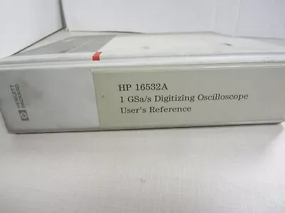 Buy HP 16532A 1 GS/s Oscilloscope Module User's Reference 16532-90906 • 20$