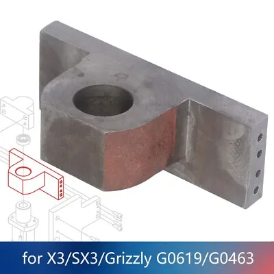 Buy Mini Mill Z-Axis Vertical Leadscrew Nut Support SIEG SX3/X3/G0619/G0463/JMD-3 • 54.55$