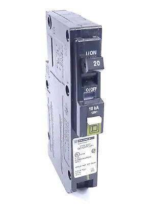 Buy Square D QO120PCAFI 1P 20A 120 240V Type QOP Plug In Neutral Combination Breaker • 24.99$