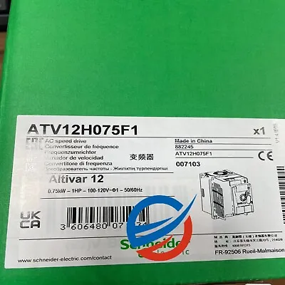 Buy ATV12H075F1 Brand New Frequency Converter ATV12, Fast Shipping, Free Shipping • 210$