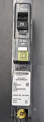 Buy Square D 20 Amp Combination Arc Fault Circuit Interrupter - Q0120CAFI      • 24.99$