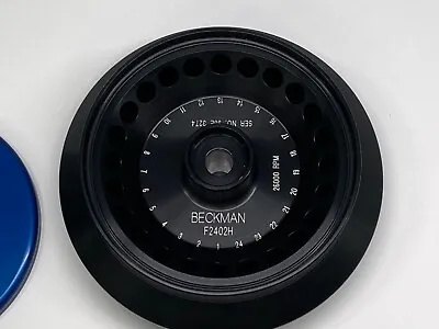 Buy BECKMAN F2402H ROTOR ALUMINUM 24 X 2.0 ML, 26,000 RPM, 61,970 X G • 275$