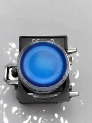 Buy  Schneider Electric ZBE-101 Contact Block W/Blue Illuminated Pushbutton  • 12.35$