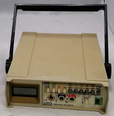 Buy Vintage 1979 Fluke 8050A Digital Multimeters • 40$