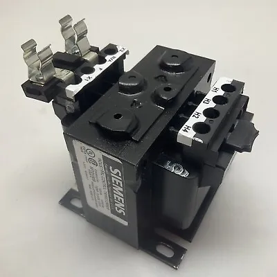 Buy Siemens Control Transformer 240/480v AC 2 Pole 100VA Fuse Block MT0100B • 89$