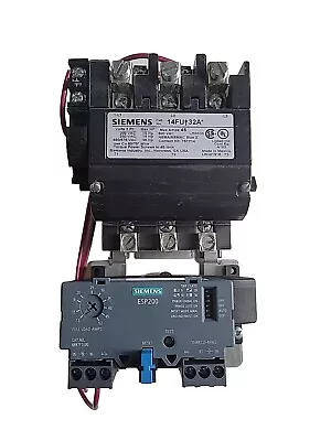 Buy New Siemens Size 2 14fuf32a* + 75d73070a + Esp200 48btf3s00 13-52 Amp Aux 49ab10 • 999.99$