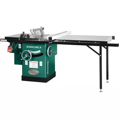 Buy Grizzly G1023RLX 10  3 HP 240V Cabinet Table Saw With 7' Rails • 3,270$