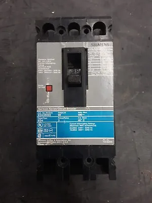 Buy Siemens Ln1e100 Circuit Breaker 60 Amps 3 Pole 480 V • 100$