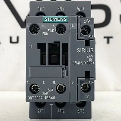 Buy Siemens 3RT2027-1BB40 Sirius Contactor USA • 48.60$