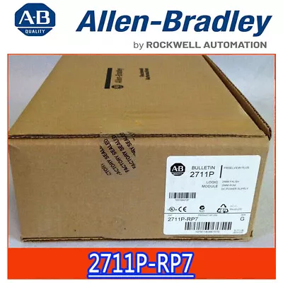 Buy Allen Bradley 2711P-RP7 Ser G Touch Screen New Seal Stock Free Shipping • 708$