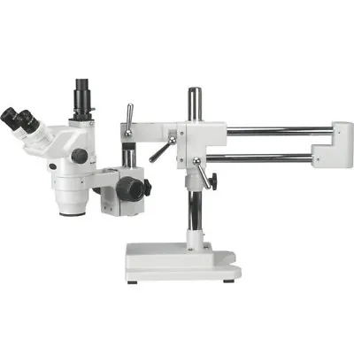 Buy AmScope 2X-225X Ultimate Trinocular Stereo Zoom Microscope On 3D Boom Stand • 1,135.99$