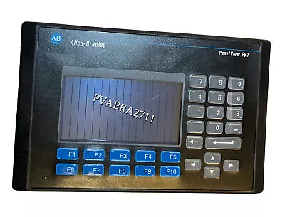Buy Allen Bradley 2711-B5A8 F PanelView Mono Keypad Touchscreen DH+ RS232 FRN 4.41 • 1,197.80$