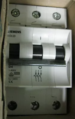 Buy Siemens 5SX2 304-8 Circuit Breaker 3 Pole 400V • 25$