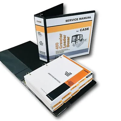 Buy Case 450 Crawler Bulldozer Loader Dozer Service Repair Manual Shop Book 898Pgs!! • 76.97$