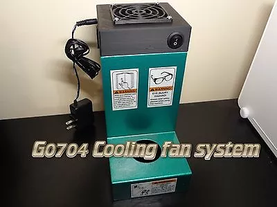Buy G0704  G0758 Grizzly Mill Spindle Cooling Fan System CNC Mach3 Conversion • 49.99$