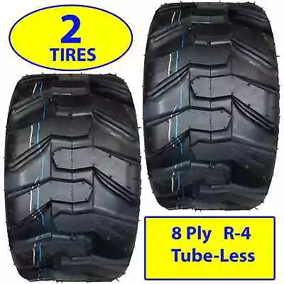 Buy TWO 18X8.50-10 BKT Skid Power Compact Tractor Tires Heavy Duty Indstrl 8 Ply R-4 • 193$