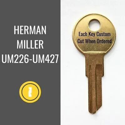 Buy Replacement Herman Miller Furniture Key UM298 - Buy 1 Get 1 50% Off • 7.98$
