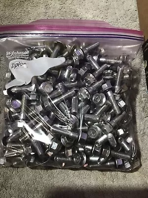 Buy Lot Of Grain Bin Bolts, Nuts, And Washers 3/8 5/16 • 99.99$