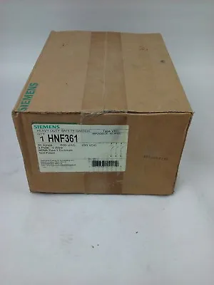 Buy Siemens Hnf361 Safety Switch, Type 1 Enclosure, Type Vb11, 30a, 600v, 3p, New • 75$
