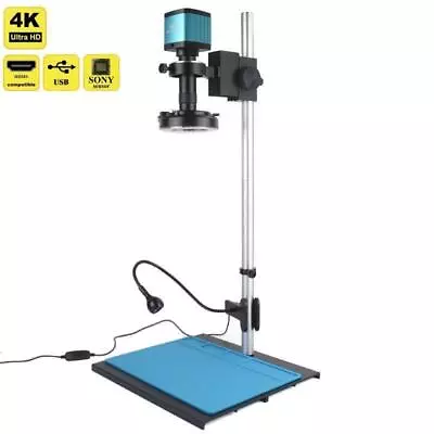 Buy ​48mp 4k 1080p Hdmi USB Industrial Video Digital Microscope Camera 130x Zoom • 196.99$
