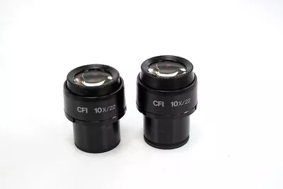 Buy Nikon Cfi 10x/22 Oculaire Set For Ti Eclipse Microscope • 339.42$