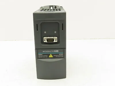 Buy Siemens 6SE6440-2AB12-5AA1 Micromaster 440 VFD Inverter Drive 0.25kw 230V 1-3Ph • 199.99$