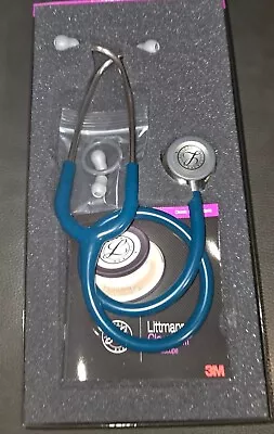 Buy Littmann Classic III Monitoring Stethoscope, Carribean Blue (Teal), 5623 • 61$
