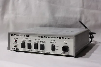 Buy Sencore SCR250 SCR & Triac Test Accessory Z-Meter • 104.45$