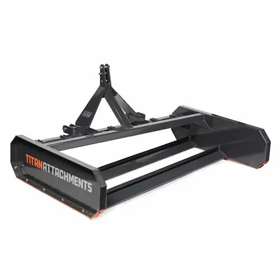 Buy Titan Attachments 7' Land Leveler And Grader For 3 PT Tractor Fits Cat 1 And 2 • 2,659.99$