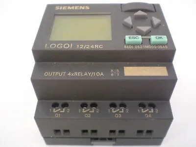 Buy Siemens LOGO 12/24 RC 6ED1 052-1MD00-0BA5 MODULE • 100$
