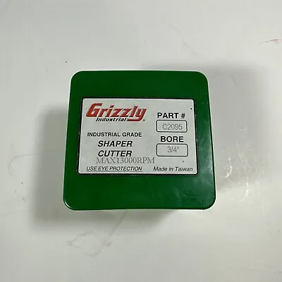 Buy Grizzly Shaper Cutter 3/4  Bore Part # C2095 NEW • 27.99$